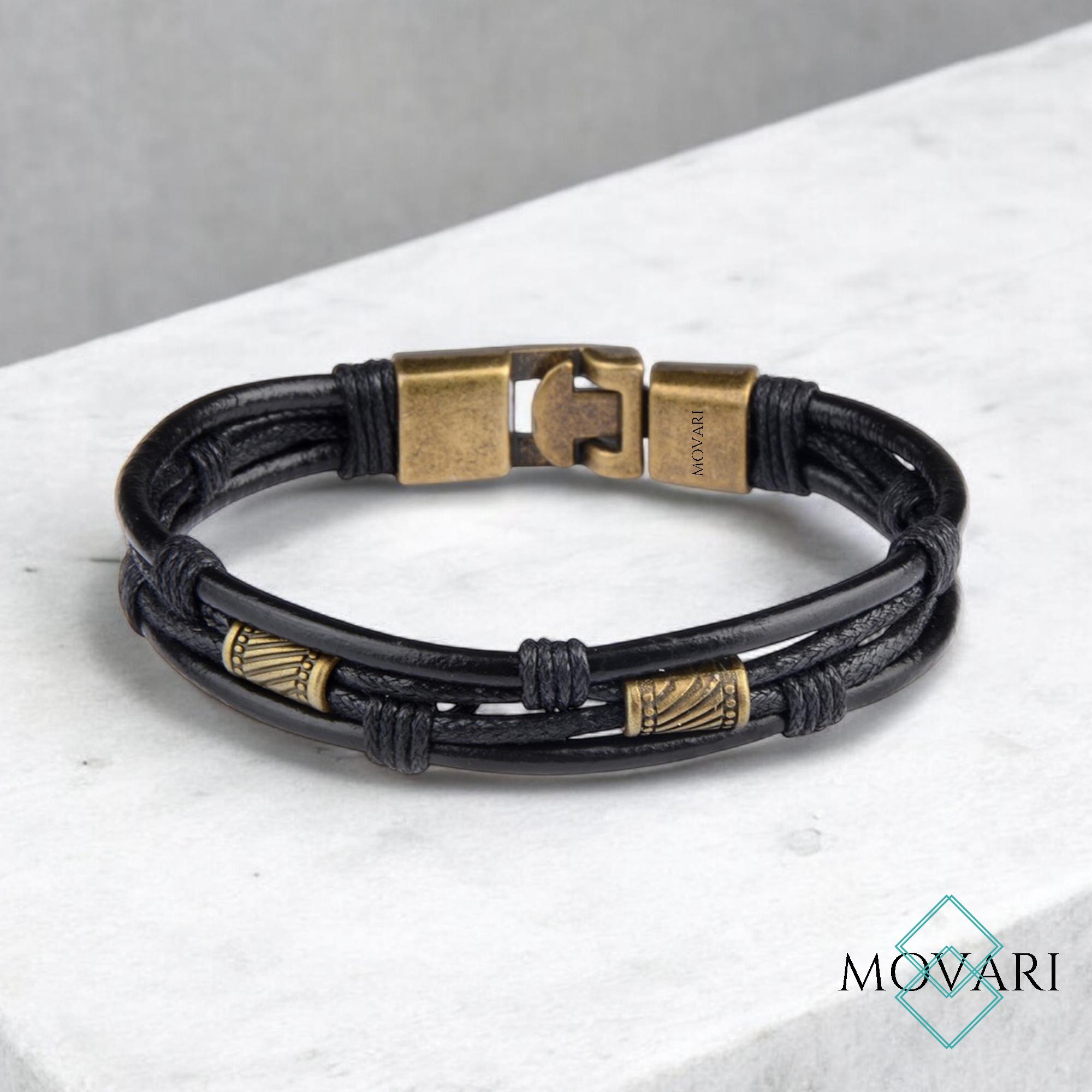 Casual Cotton Thread Wrap Salor Knot Surfer Beach Rope Leather