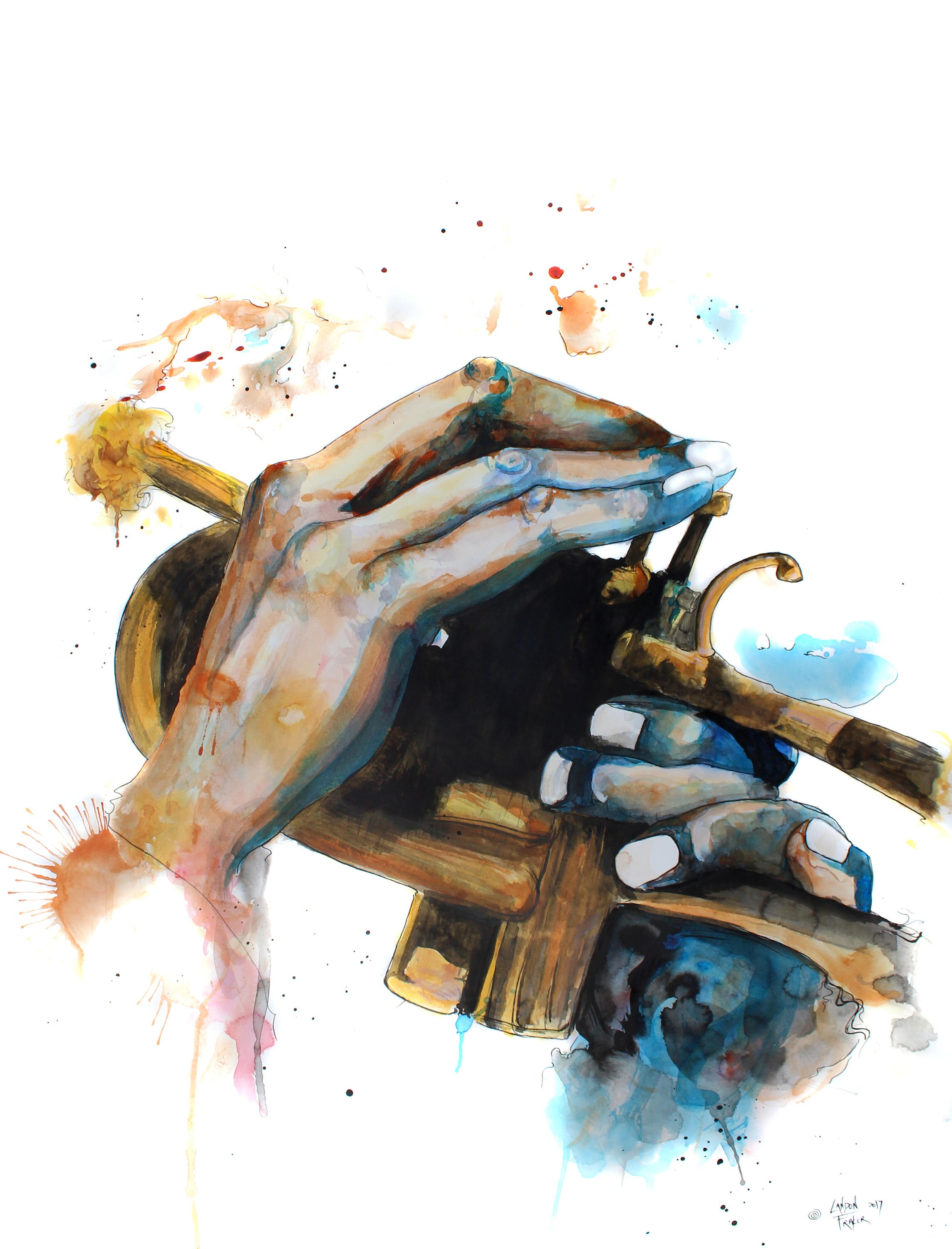 Trumpet Art Print - Jazz Poster - Miles Davis Art - Surreal Art