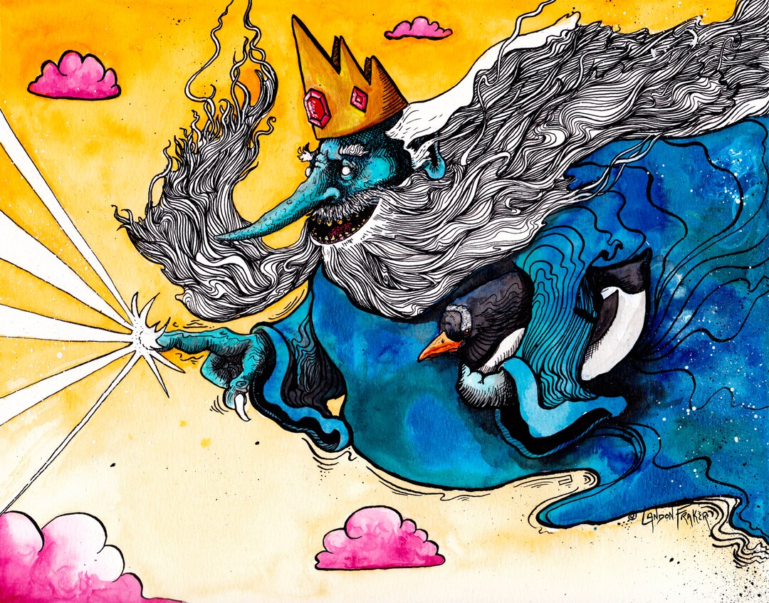 Ice King Adventure Time - Adventure Time Art - Adventure Time