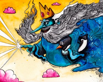 Ice King Adventure Time - Adventure Time Art - Adventure Time