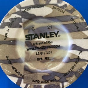 Stanley Camouflage Mossy Oak 1.1 QT Thermos With Handle and Cup Bottomland Bild 4