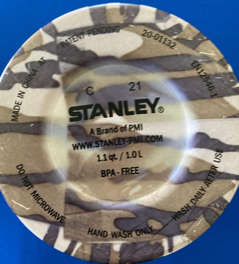 Stanley Camouflage Mossy Oak 1.1 QT Thermos With Handle and Cup Bottomland Bild 4