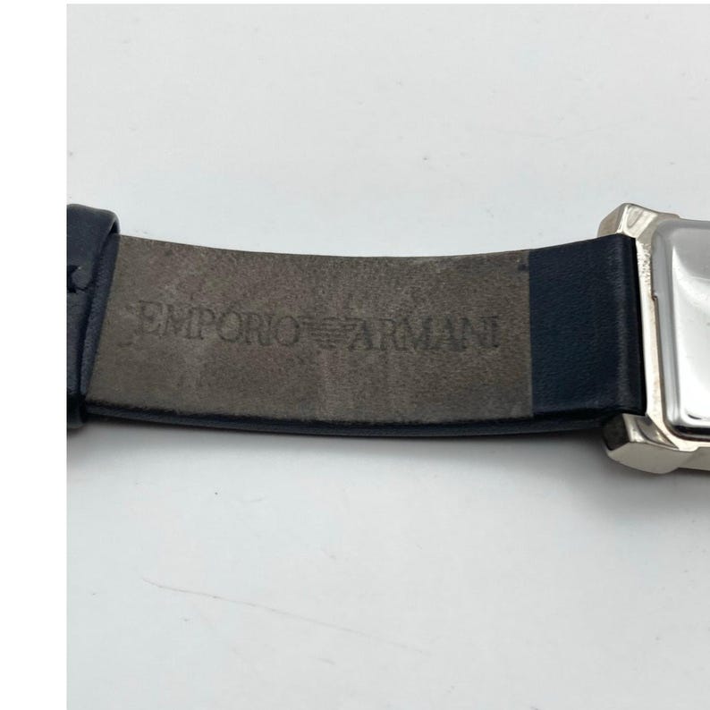 Emporio Armani AR-0211 Men's Military Tank Style Watch 26mm - New Battery WR image 8
