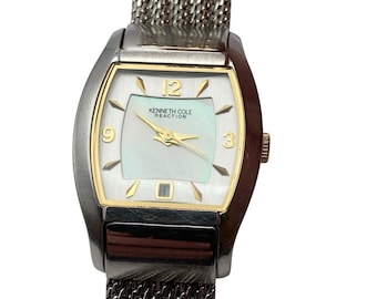 Kenneth Cole Reaction Womens Watch 25mm - New Battery -Date- WR - KC4578-U54-06