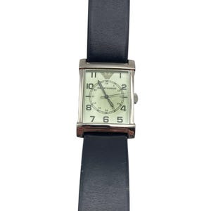 Emporio Armani AR-0211 Men's Military Tank Style Watch 26mm - New Battery WR image 4