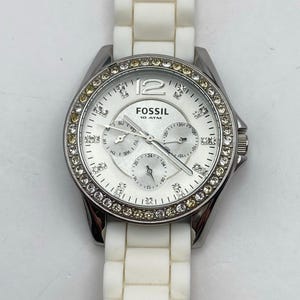 Fossil Riley ES2344 Women's Watch 38mm - Fresh Battery - WR 100m Adjustable image 4
