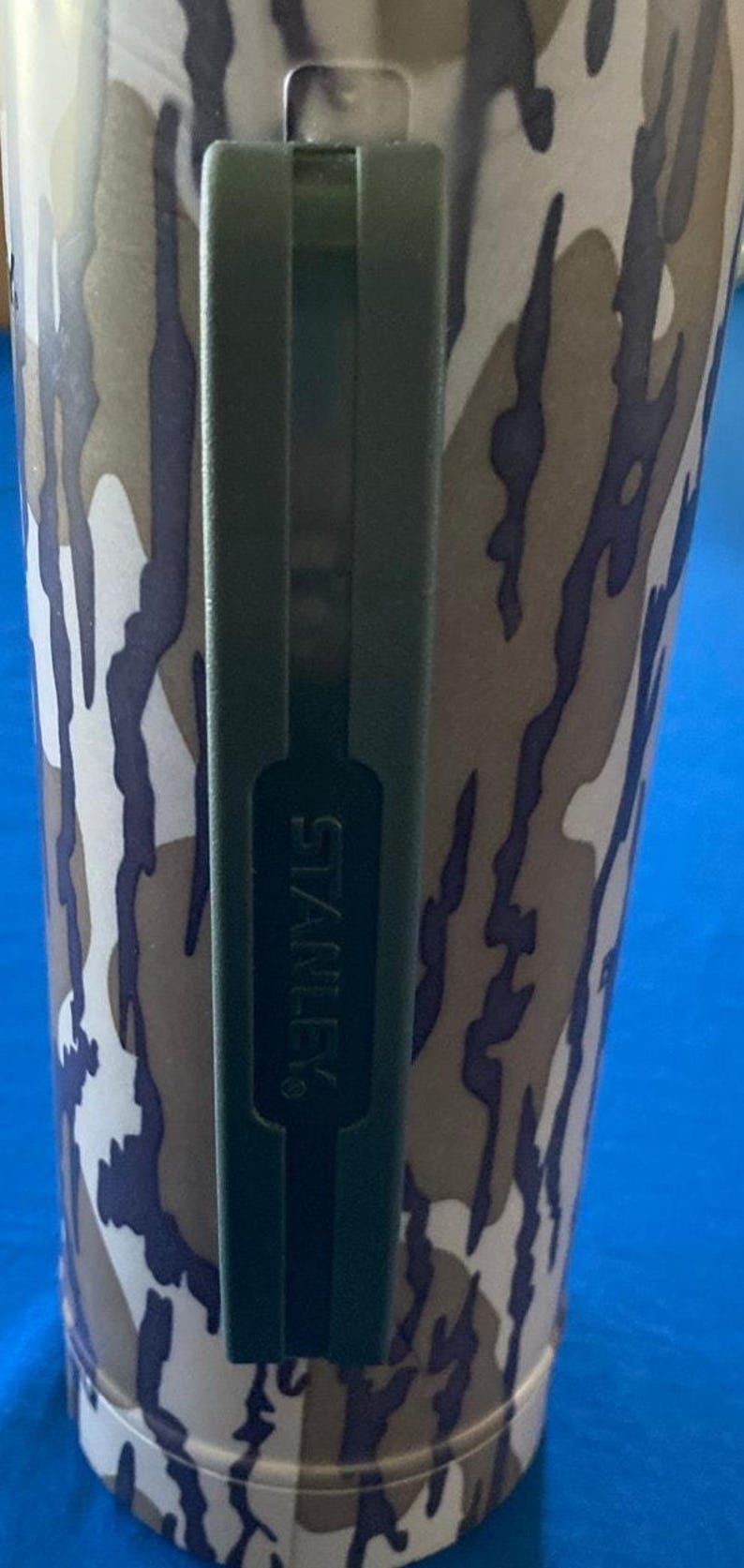 Stanley Camouflage Mossy Oak 1.1 QT Thermos With Handle and Cup Bottomland Bild 11