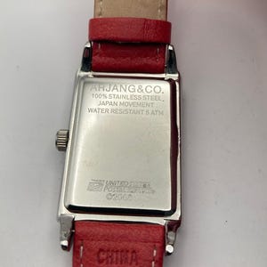 Arjang and Company Postage Stamp Women's Watch - Fresh Battery - Adjustable WR image 12