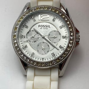 Fossil Riley ES2344 Women's Watch 38mm - Fresh Battery - WR 100m Adjustable image 10