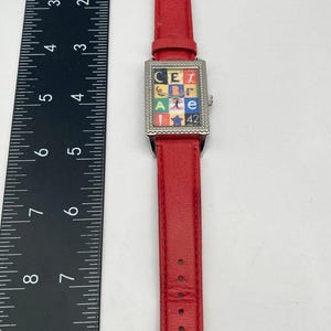 Arjang and Company Postage Stamp Women's Watch - Fresh Battery - Adjustable WR image 10