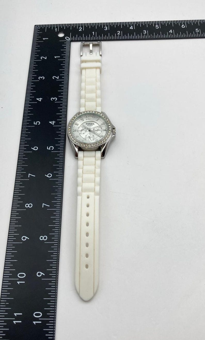 Fossil Riley ES2344 Women's Watch 38mm - Fresh Battery - WR 100m Adjustable image 14