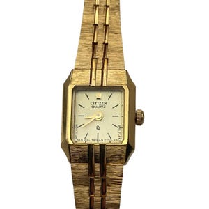 Vintage Citizen Quartz Women&#39;s 13mm Watch 2250-S07521 SMW - YP - New Battery