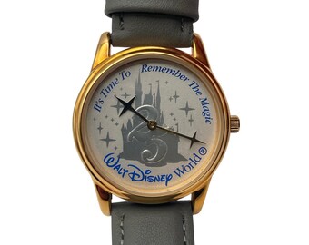 Vintage Disney World 25th Anniversary Women's Watch 35mm-New Band - New Battery