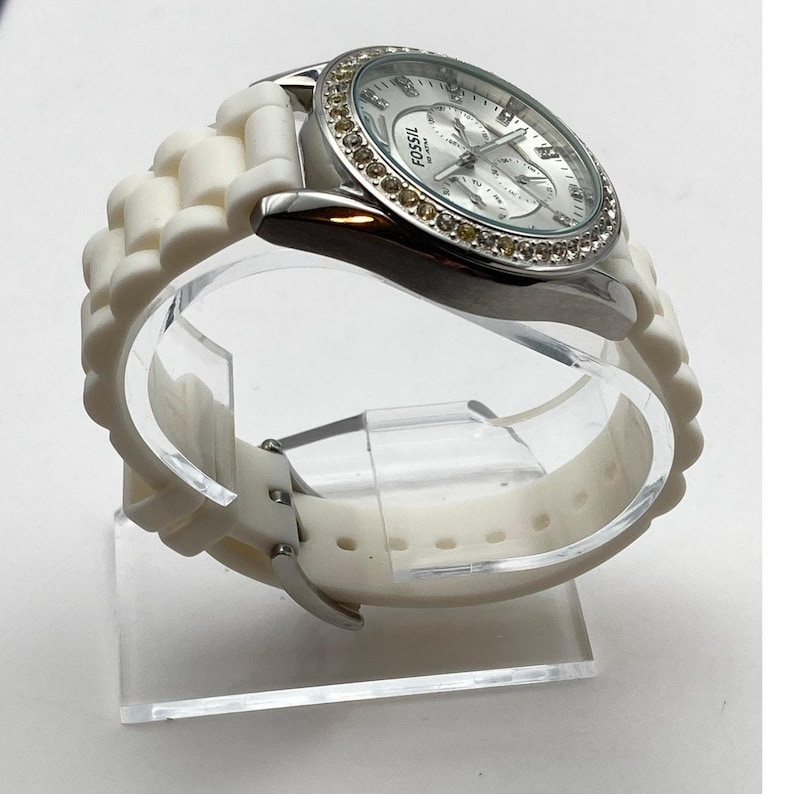 Fossil Riley ES2344 Women's Watch 38mm - Fresh Battery - WR 100m Adjustable image 8