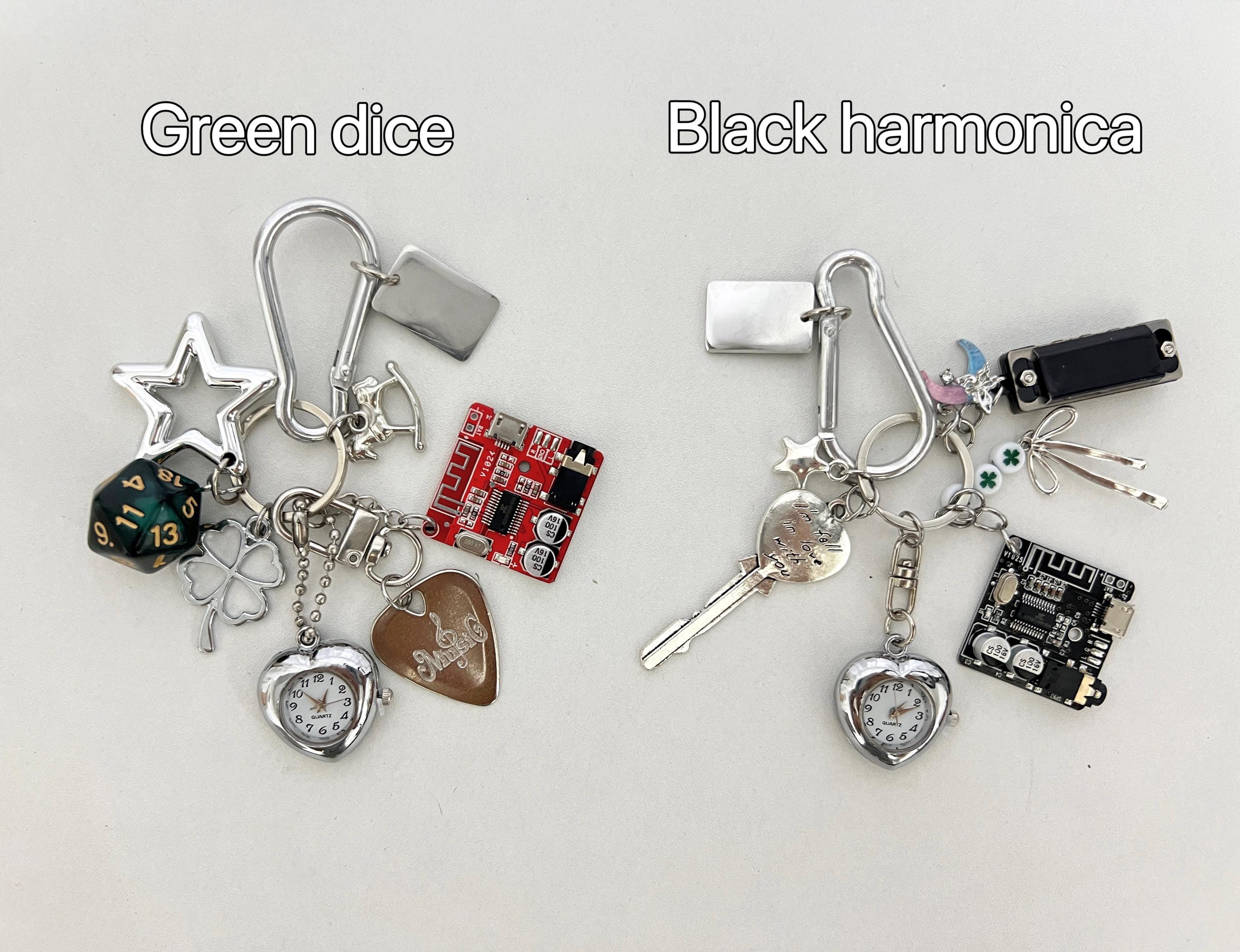 小物 Bling Dice Novelty Charm/Keychain Watch 31P23RwcSVS.jpg_BO30,255,255,