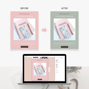 Customizable pink-themed Flodesk email template for coaches and consultants, perfect for nurturing leads and growing your email list with a polished, feminine look.
