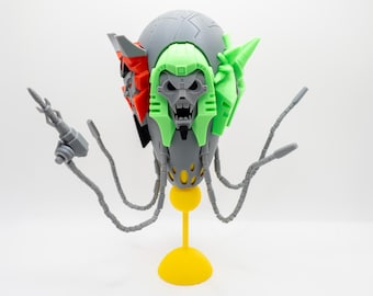 Transformers G1 Quintesson Judge Model Kit: 3D Printed Articulated Robot, DIY or Assembled Toy
