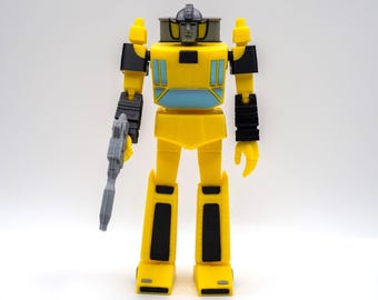 Transformers G1 Sunstreaker-modelset: 3D-geprinte gelede robot, zelfgemaakt of gemonteerd speelgoed
