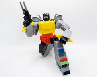 Transformers G1 Grimlock Model Kit: 3D Printed Articulated Robot, DIY or Assembled Toy