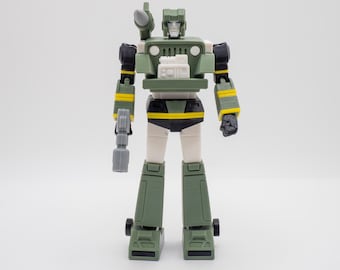Transformers G1 Hound-modelset: 3D-geprinte gelede robot, doe-het-zelf of gemonteerd speelgoed