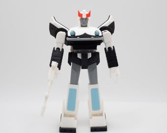 トランスフォーマーG1プロールモデルキット：3Dプリント製関節可動ロボット、DIYまたは組み立て式おもちゃ