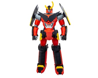 Gurren Lagann Mecha Model Kit: 3D Printed Articulated Robot, DIY or Assembled Toy