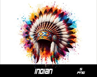 5 PNG indiska PNG-stänk och akvarell PNG transparent PNG-fil för sublimering indisk PNG