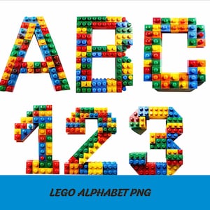 Brick  Alphabet Png Font Colourful Block Letters Png Rainbow Bulding  Block Font Puzzle Alphabet Png