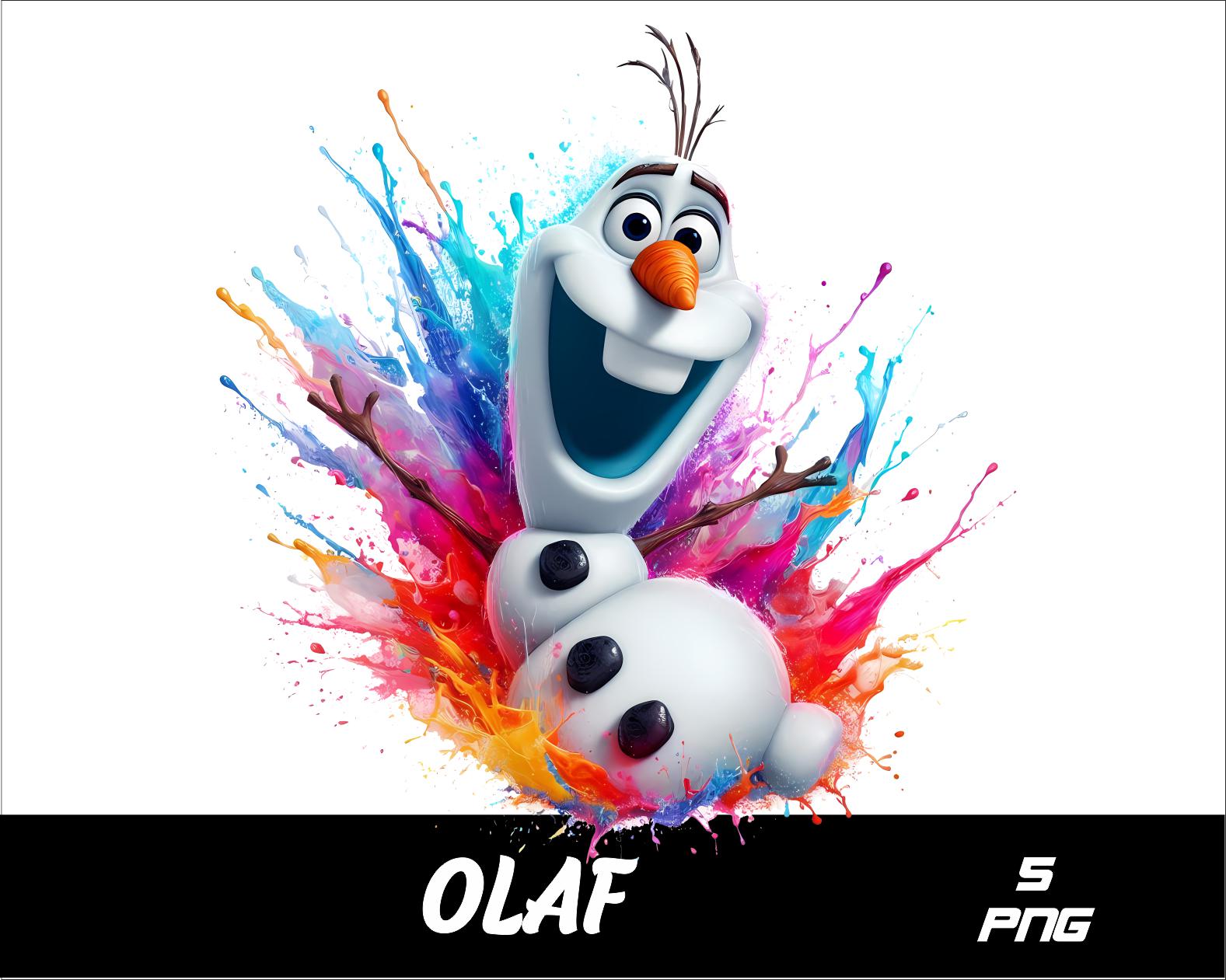 5 PNG Olaf Png Olaf Splash and Watercolor Png Olaf Transparent PNG File ...