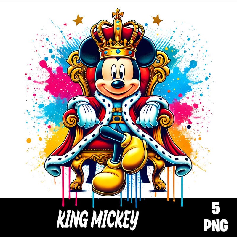 Mickey Rey Rectangular Mickey mouse rey - Etsy México