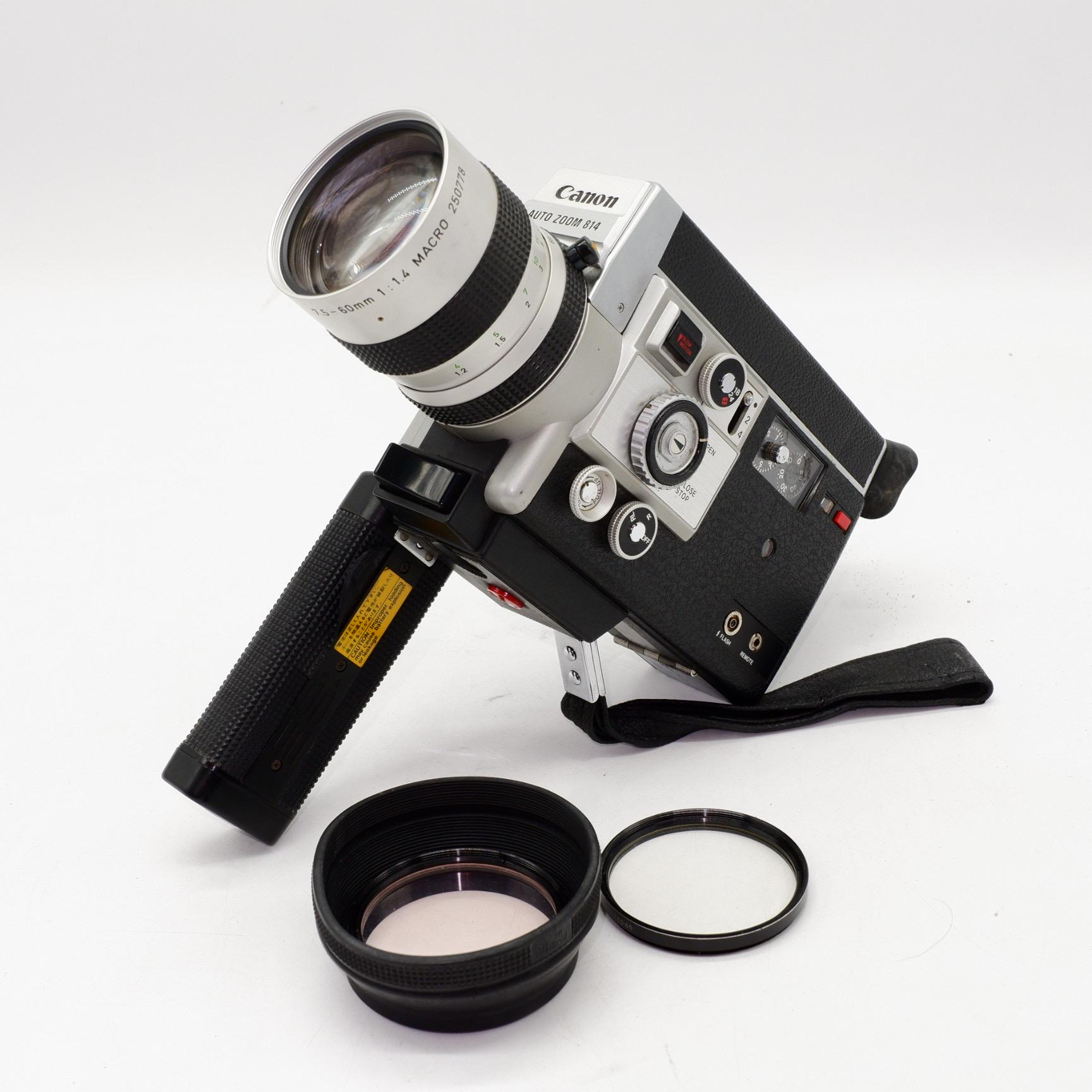 動作品】Canon AUTO ZOOM 814 ビデオカメラ8ミリ
