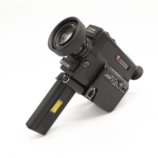Canon 514XL-S Super 8 Movie Camera with Canon Lens 1.4/9-45mm
