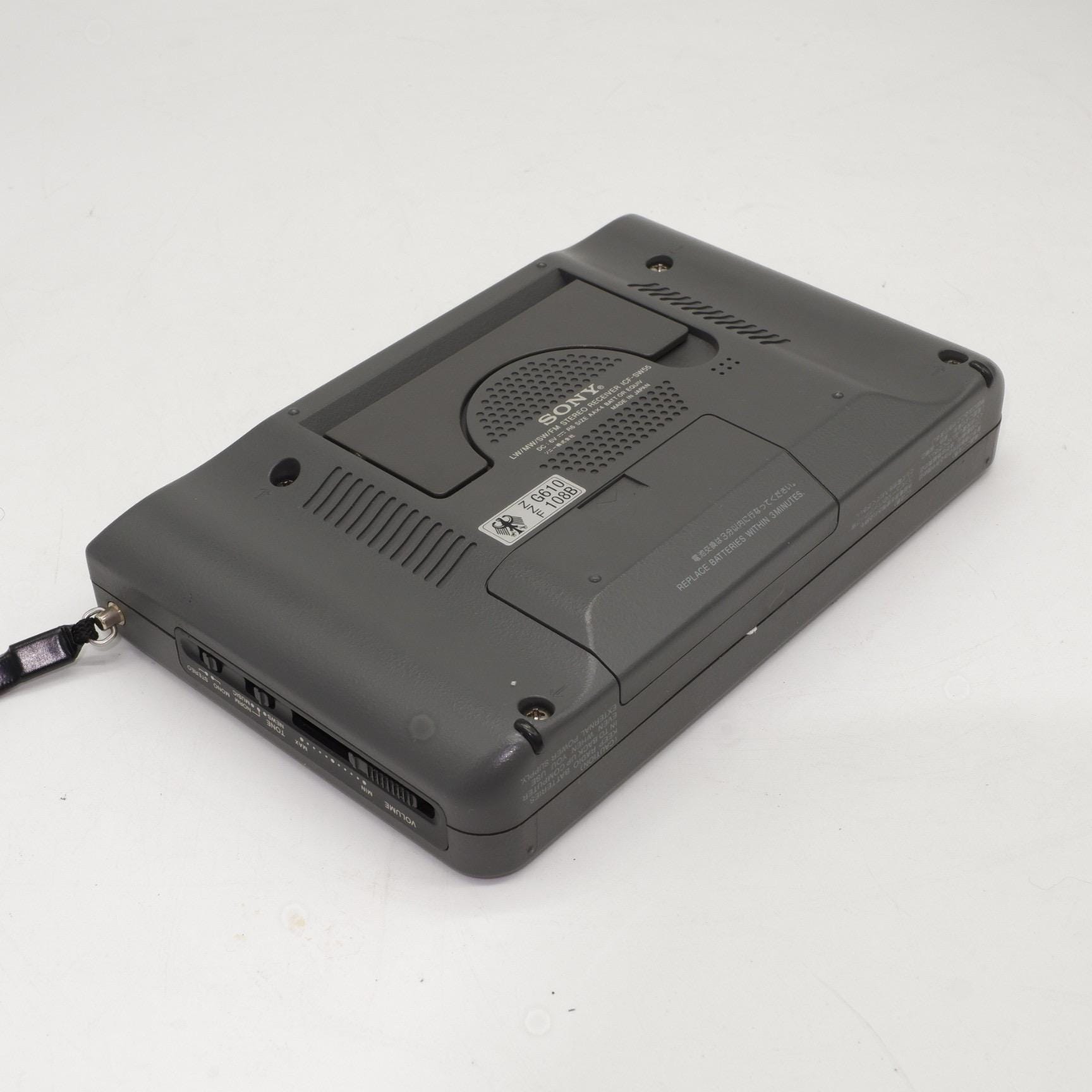 アンティーク ラジオSONY ICF-SW55 アダプタ付き