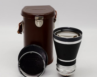 Voigtländer Objektiv Super Dynarex 1:4/200mm + Original Koffer | Tadelloser Zustand