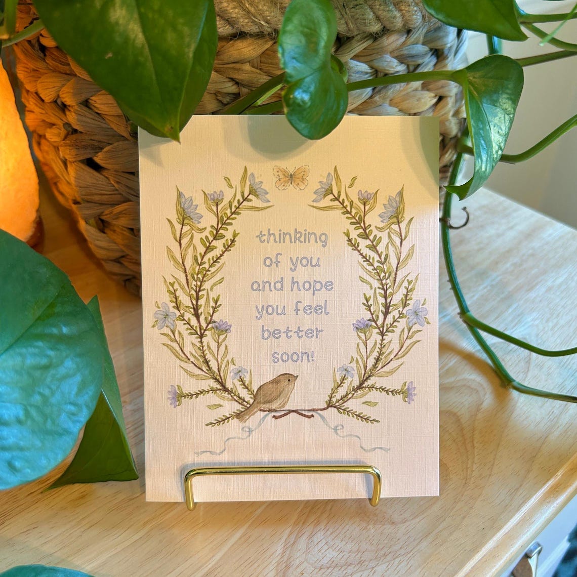 Sympathy Card Feel Better Soon, Get Well Soon - Etsy