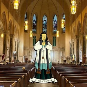 St. John Vianney Lapel Pin – Patron Saint of Parish Priests