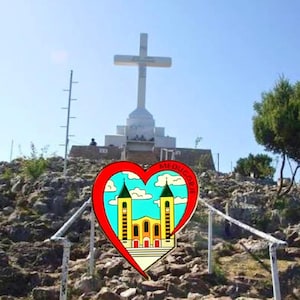 Heart of Medjugorje Lapel Pin – A Symbol of Faith and Pilgrimage