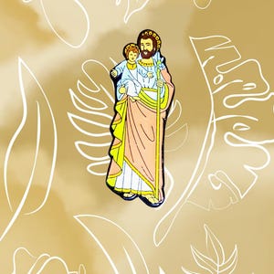 St. Joseph Lapel Pin – Patron of Fathers, Families, and Workers