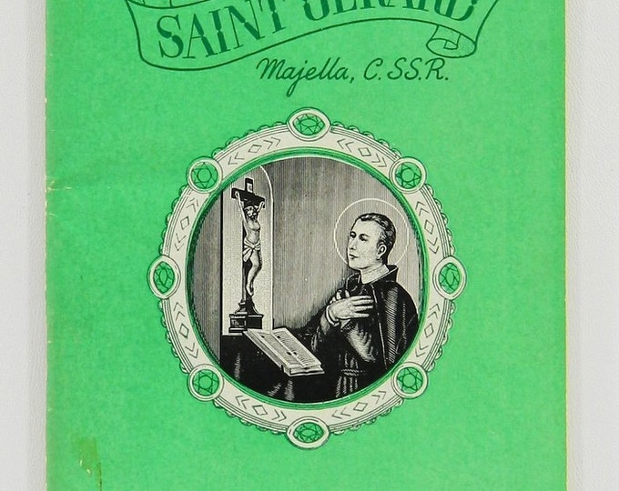 Novena Prayers in Honor of Saint Gerard Majella 1951 Catholic Etsy