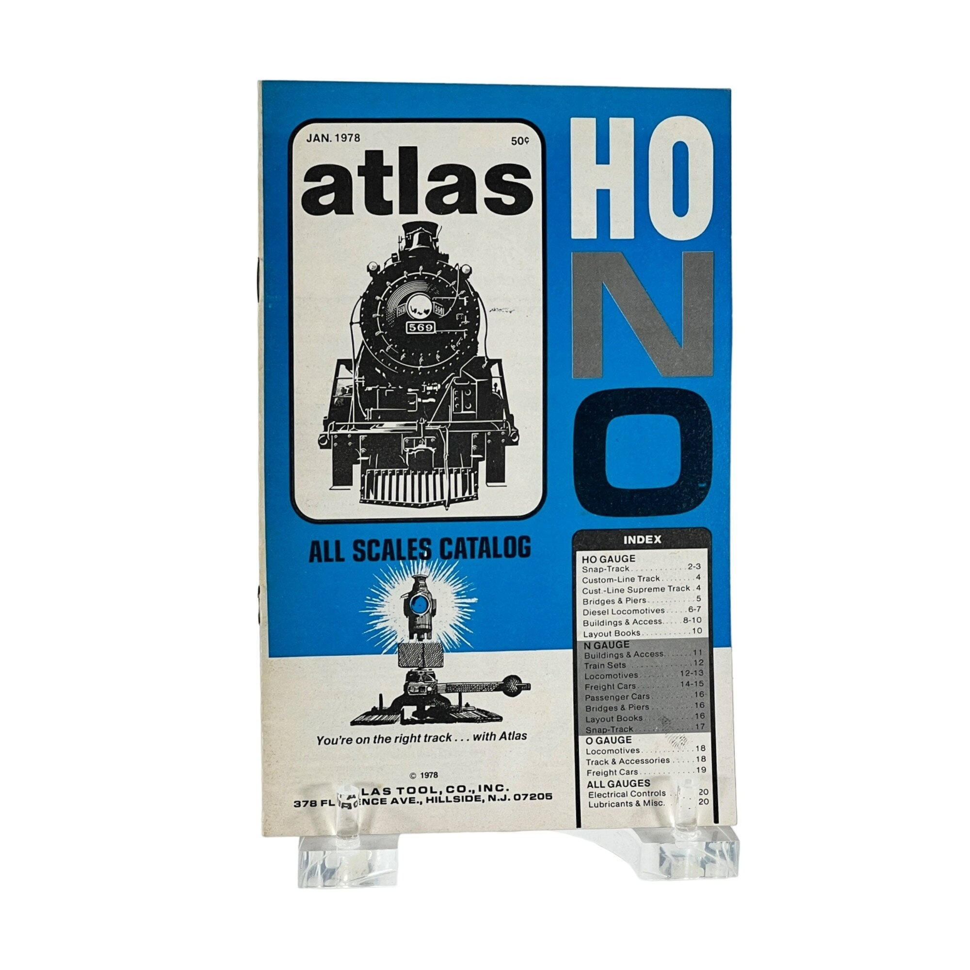 Atlas Model Railroad All Scales Catalog 1978 HO N O Gauges - Etsy