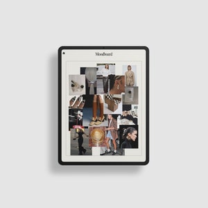 Minimalistische aanpasbare garderobeplanner - esthetische, moderne sjabloon, digitaal bewerkbaar dagboek, afdrukbaar, canvas, GoodNotes afbeelding 4