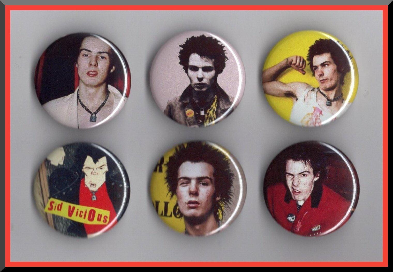 Sid Vicious Badges - Etsy