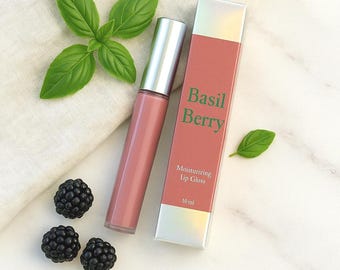 Basil Berry Moisturizing Lip Gloss – Botanical Berry Gloss