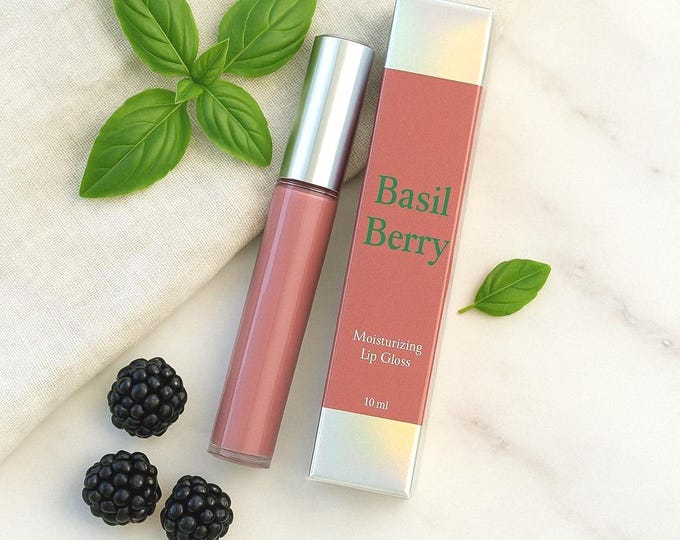 Basil Berry Moisturizing Lip Gloss – Botanical Berry Gloss