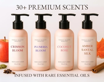 Premium Hand & Body Lotion – Essential Oil Infused, Plant-Based Moisturizer