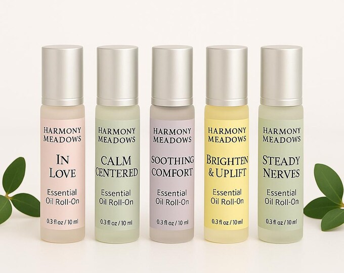 Essential Oil Roll-Ons – Natural Aromatherapy for Sleep, Stress & Focus