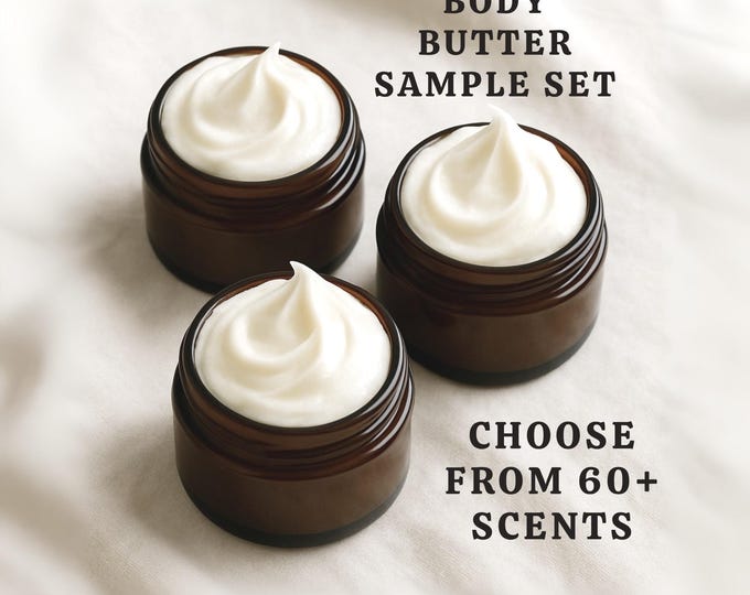 Body Butter Sample Set of 3