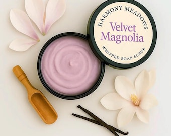 Velvet Magnolia Whipped Soap Scrub