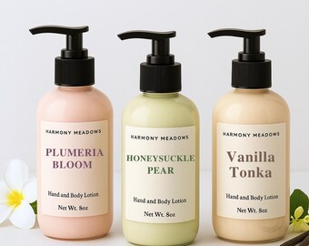 Premium Hand & Body Lotion – Essential Oil Infused, Plant-Based Moisturizer