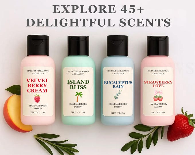 Natural Hand & Body Lotion – Unique Scents | Botanical Aromatics and Essential Oils